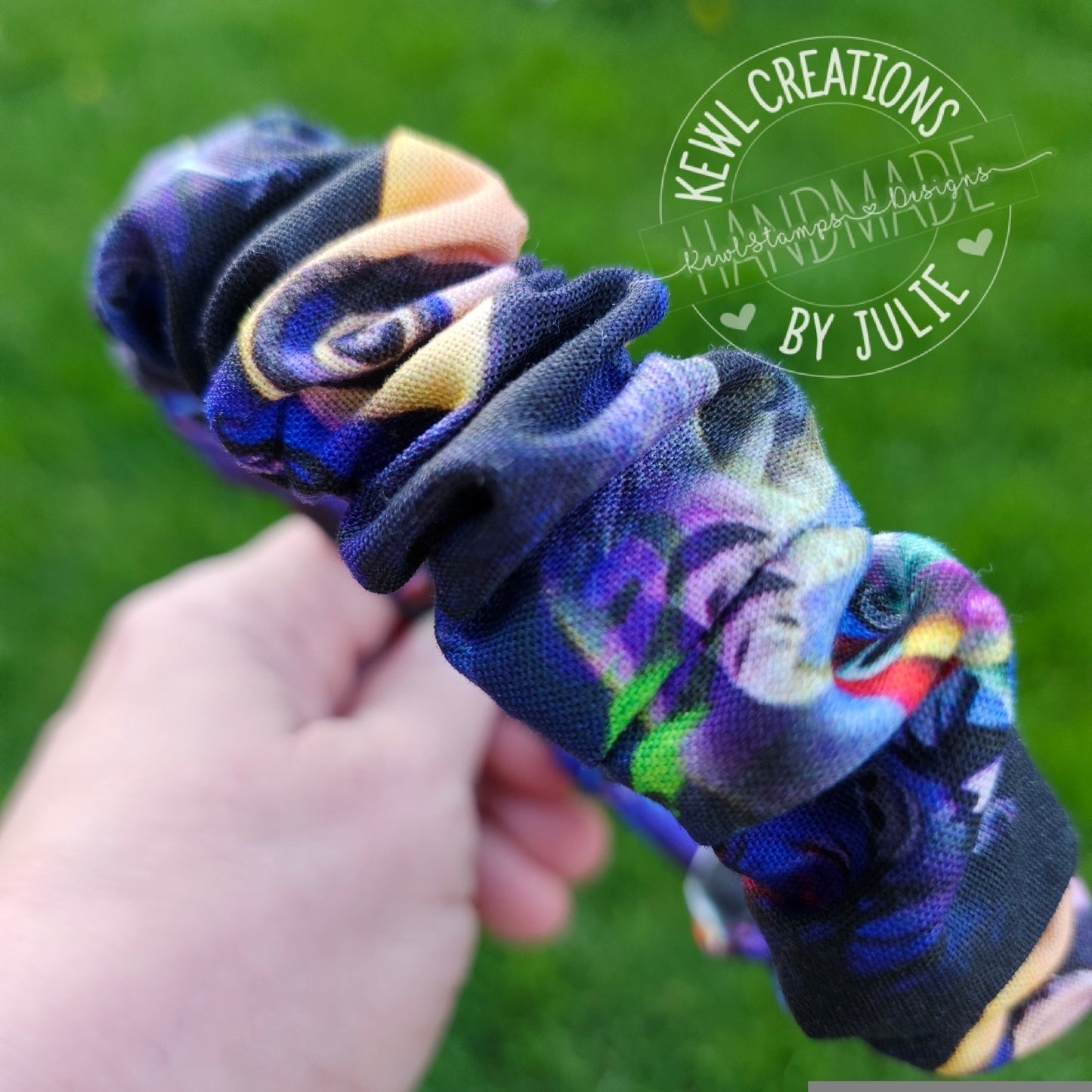 Cute comfortable fabric covered headbands