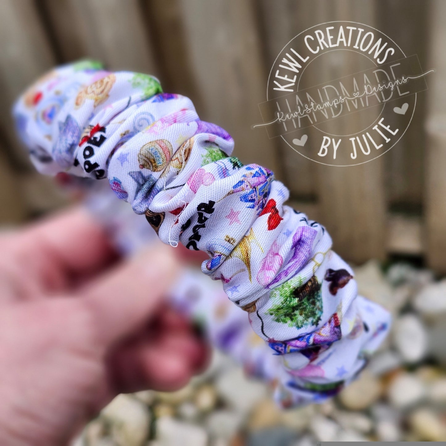 Cute comfortable fabric covered headbands