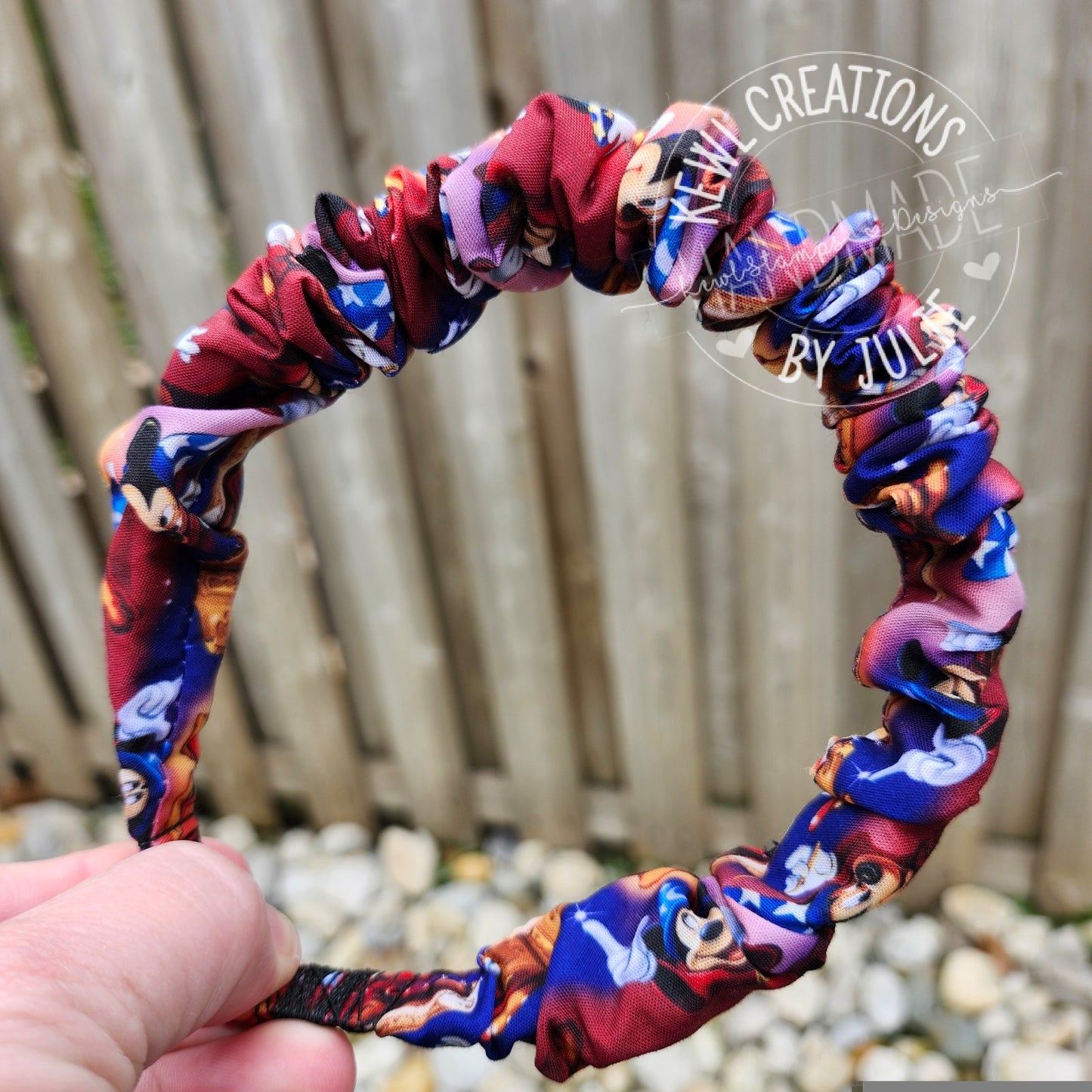 Cute comfortable fabric covered headbands
