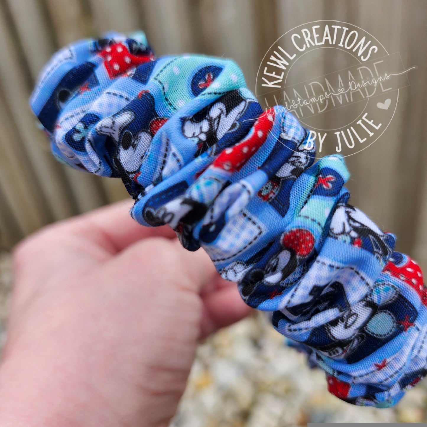 Cute comfortable fabric covered headbands