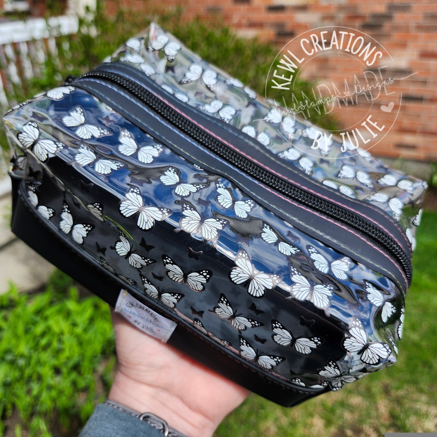 Clear TPU, Two-tone Jelly vinyl toiletries bag/ makeup pouches