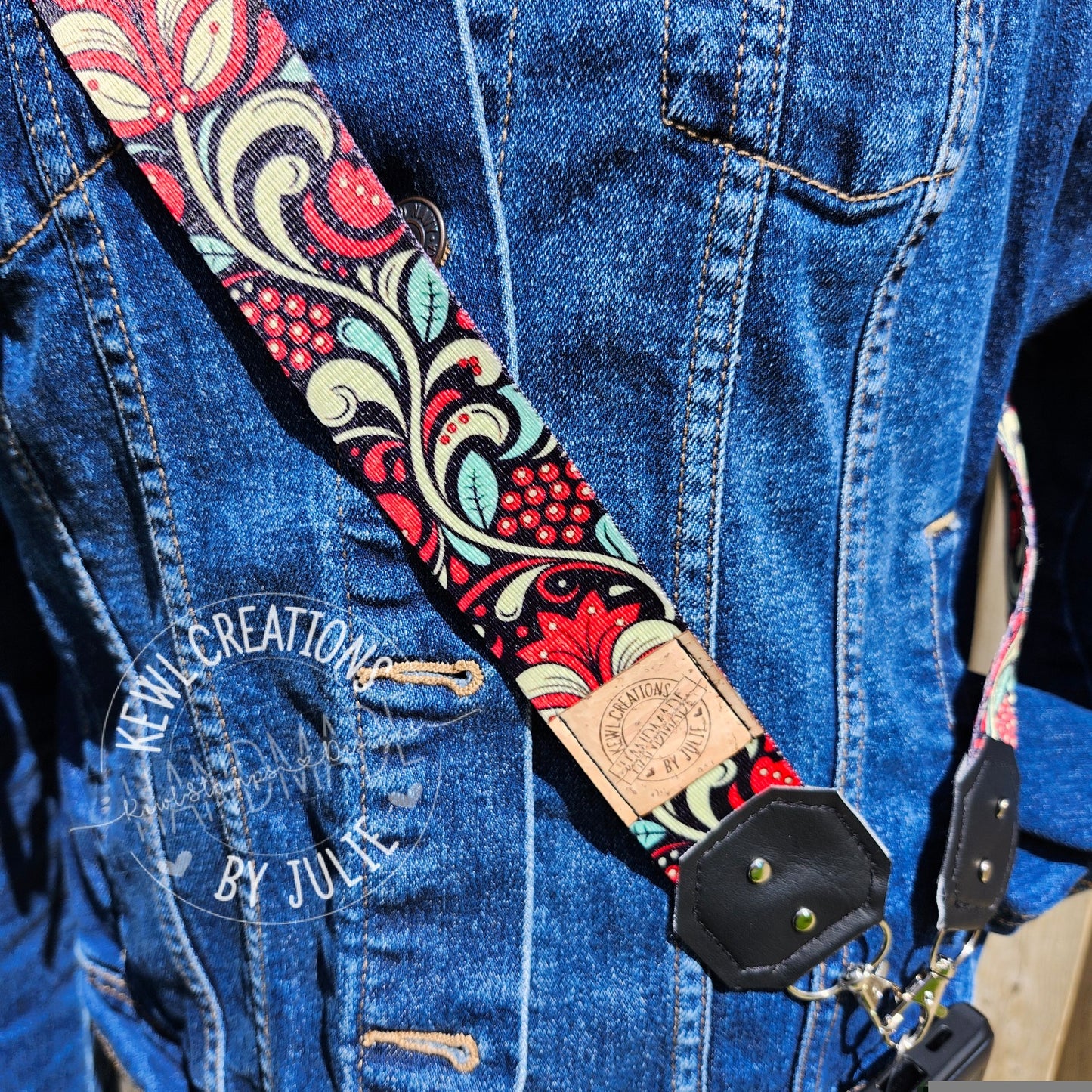 Cell Phone Sling / Adjustable, interchangeable Crossbody strap.