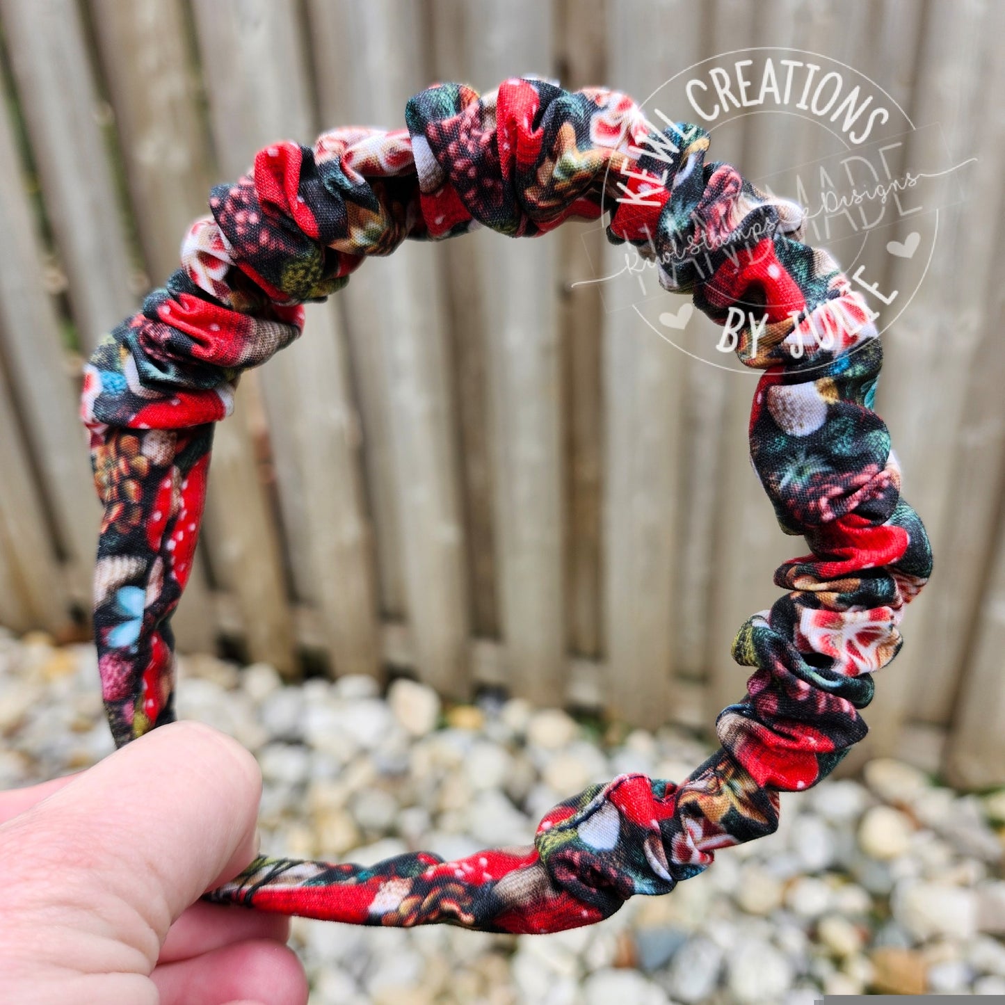 Cute comfortable fabric covered headbands