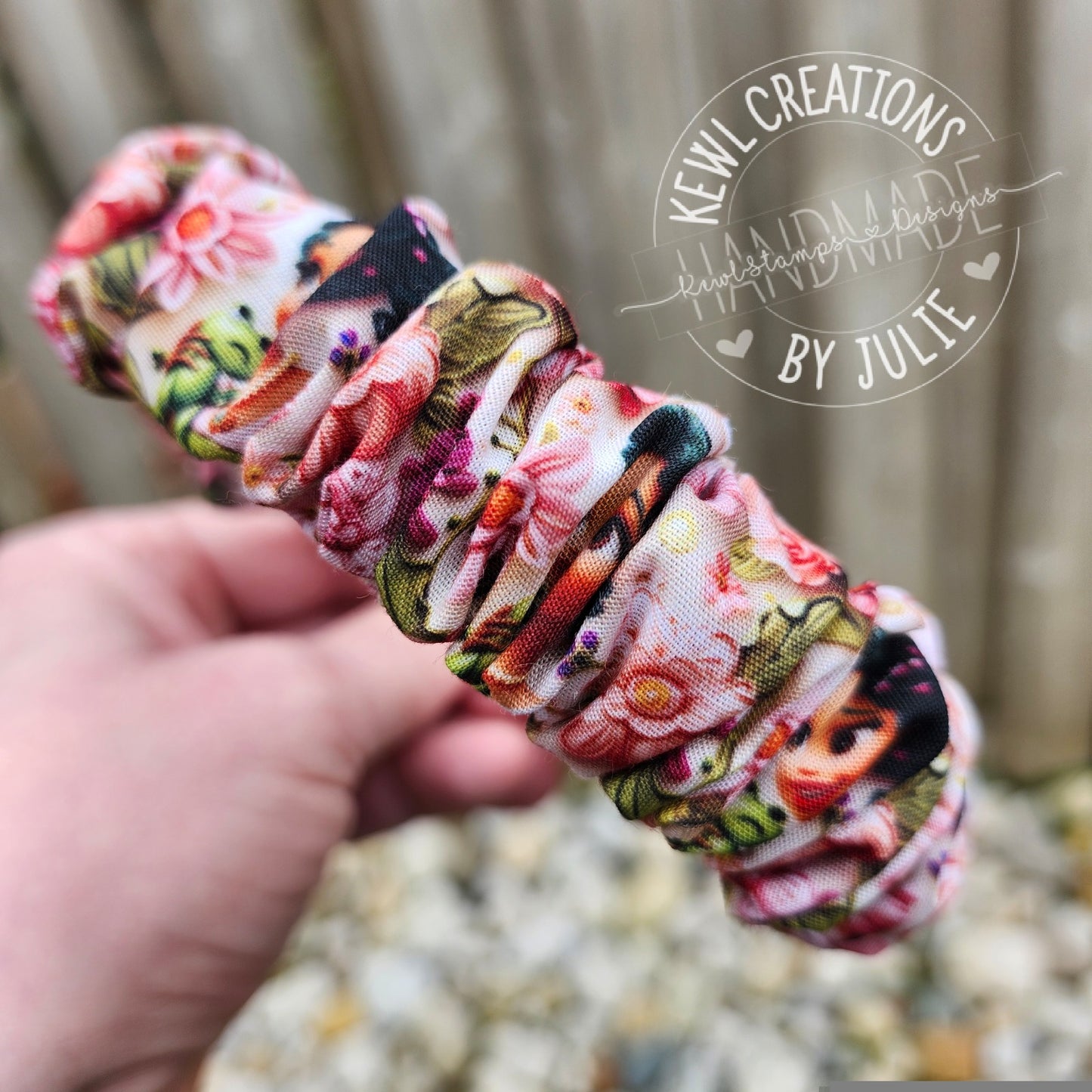 Cute comfortable fabric covered headbands