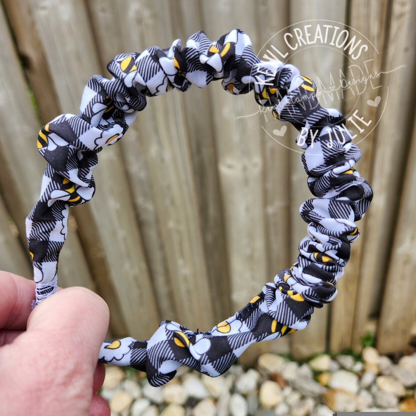 Cute comfortable fabric covered headbands