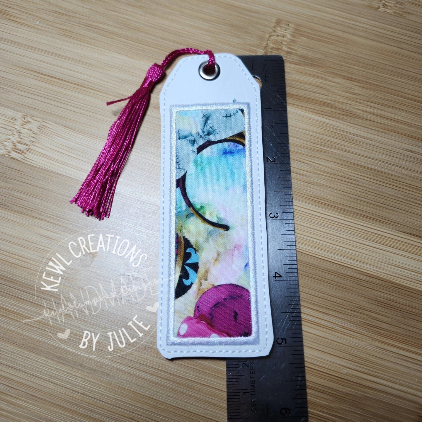 Embroidered Bookmark Appliqué