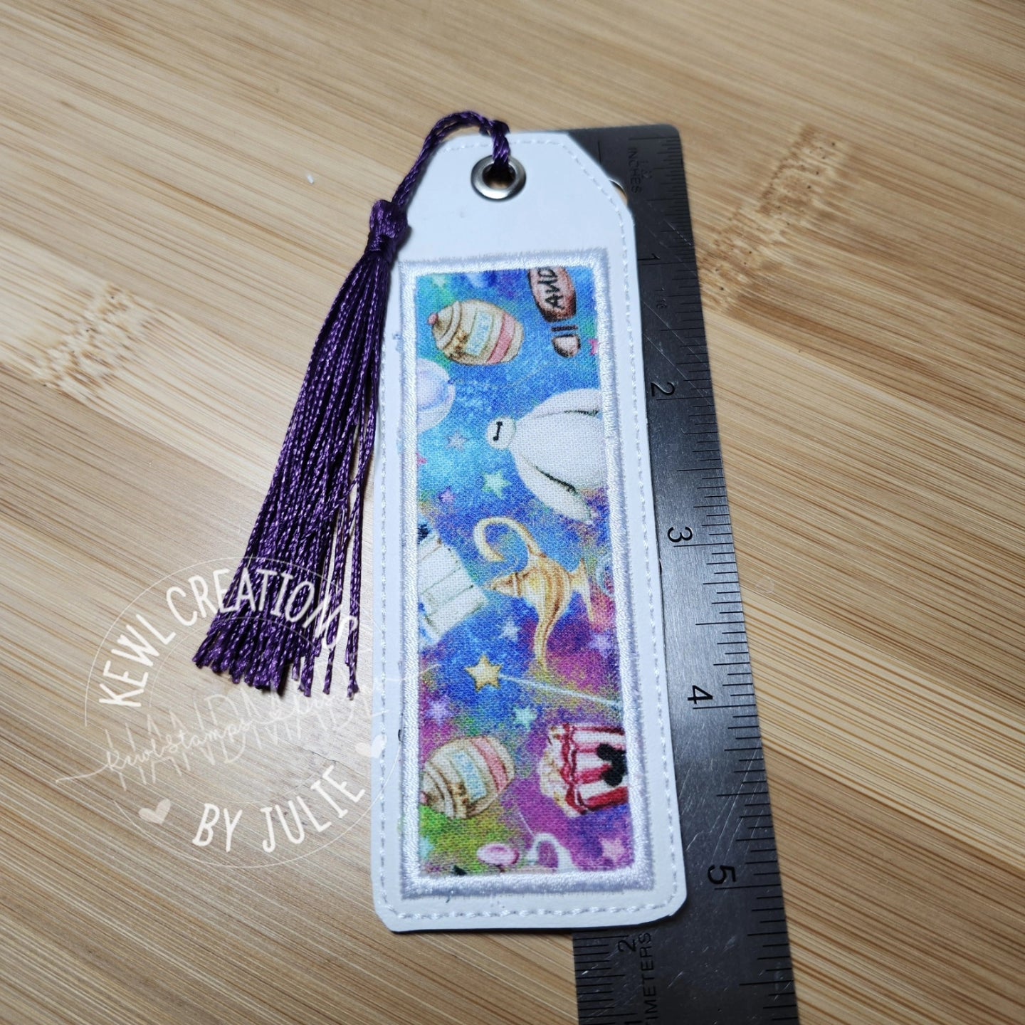 Embroidered Bookmark Appliqué