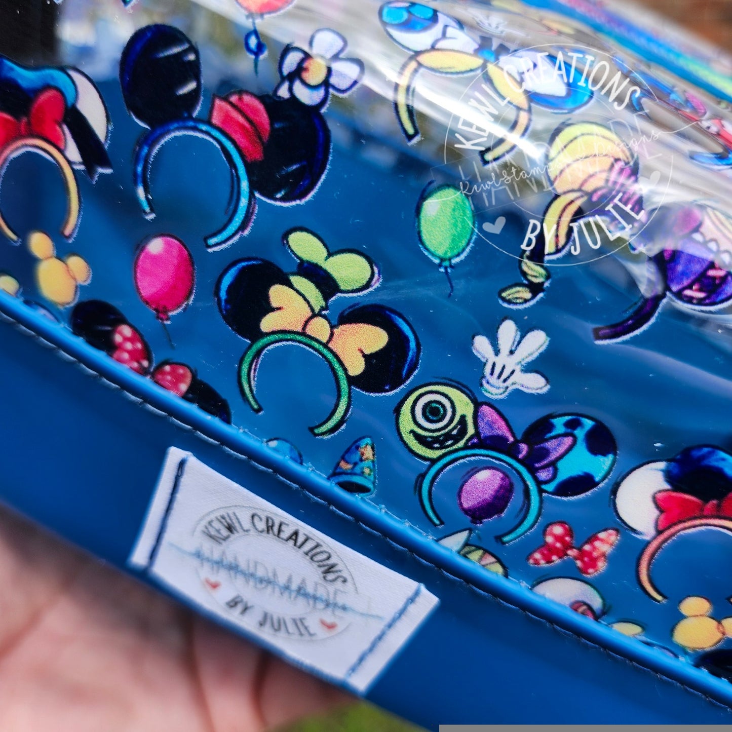 Clear TPU, Two-tone Jelly vinyl toiletries bag/ makeup pouches
