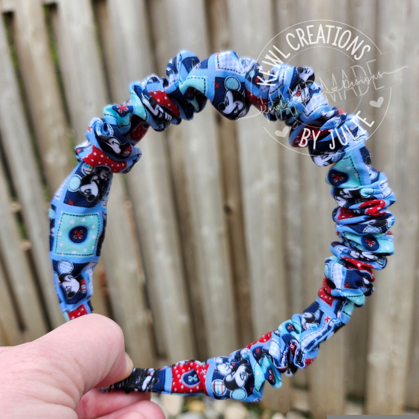 Cute comfortable fabric covered headbands