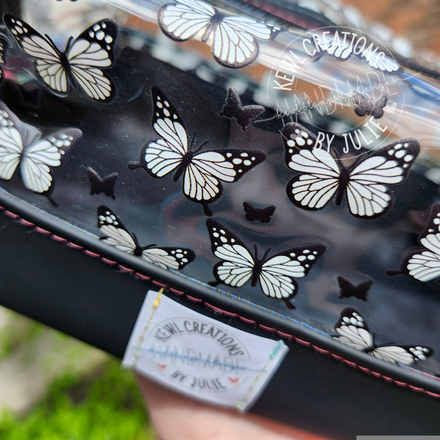 Clear TPU, Two-tone Jelly vinyl toiletries bag/ makeup pouches