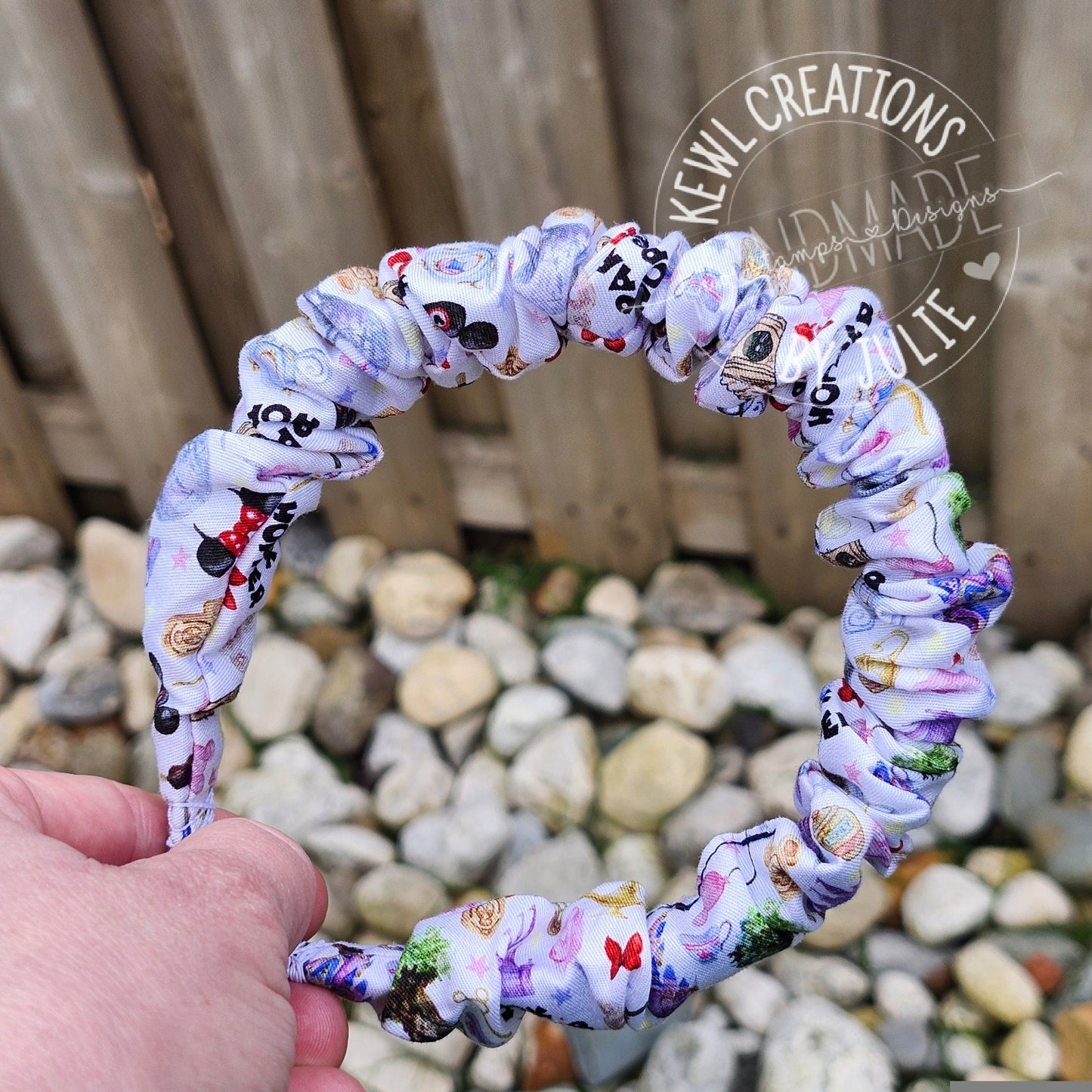 Cute comfortable fabric covered headbands