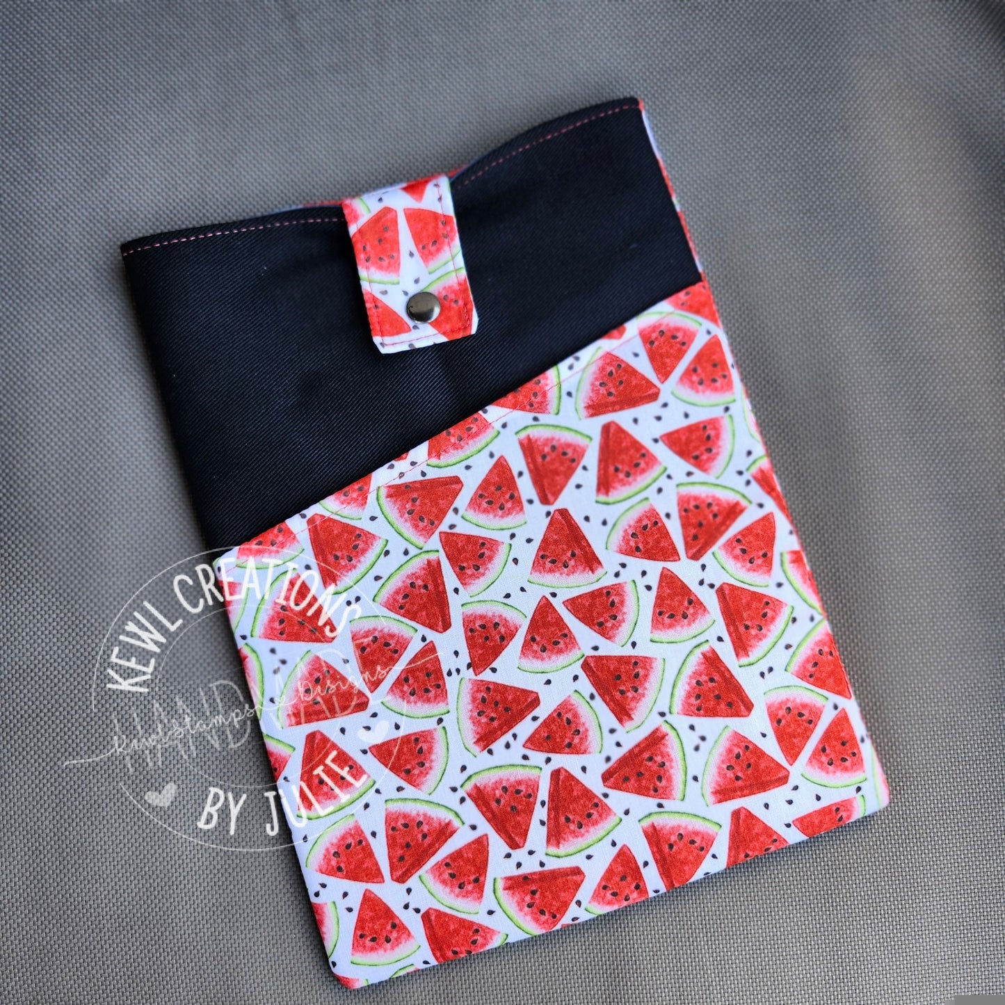 Slip pocket/ Zippered pocket Book pouch / tablet and e reader cover / Book sleeve