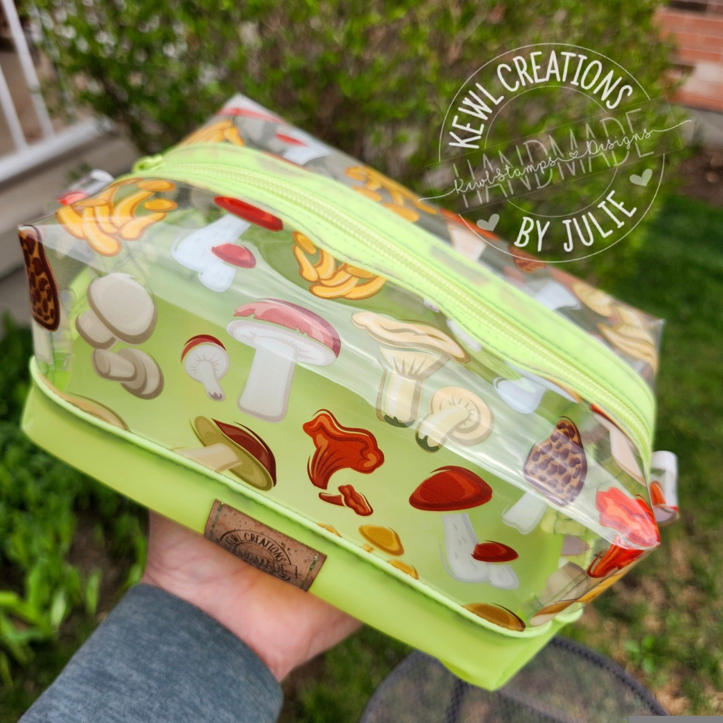 Clear TPU, Two-tone Jelly vinyl toiletries bag/ makeup pouches