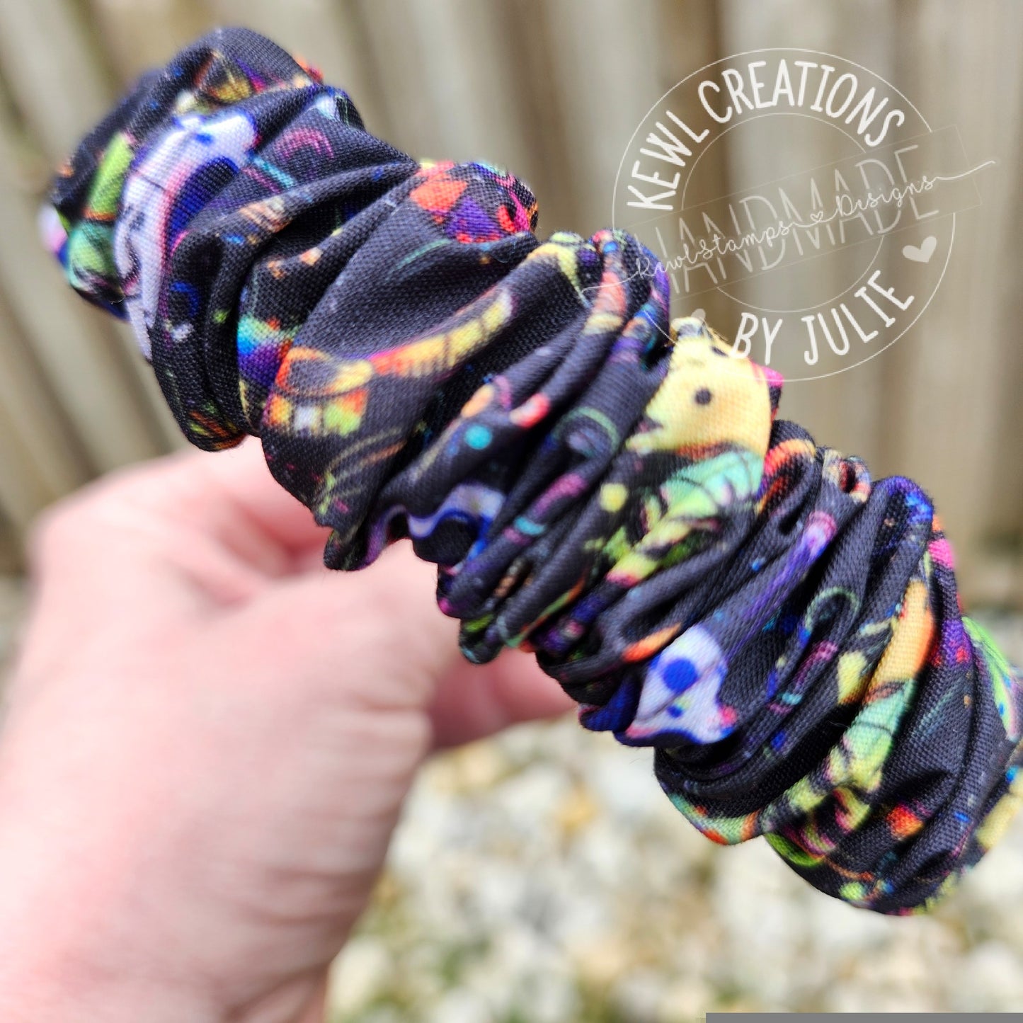 Cute comfortable fabric covered headbands