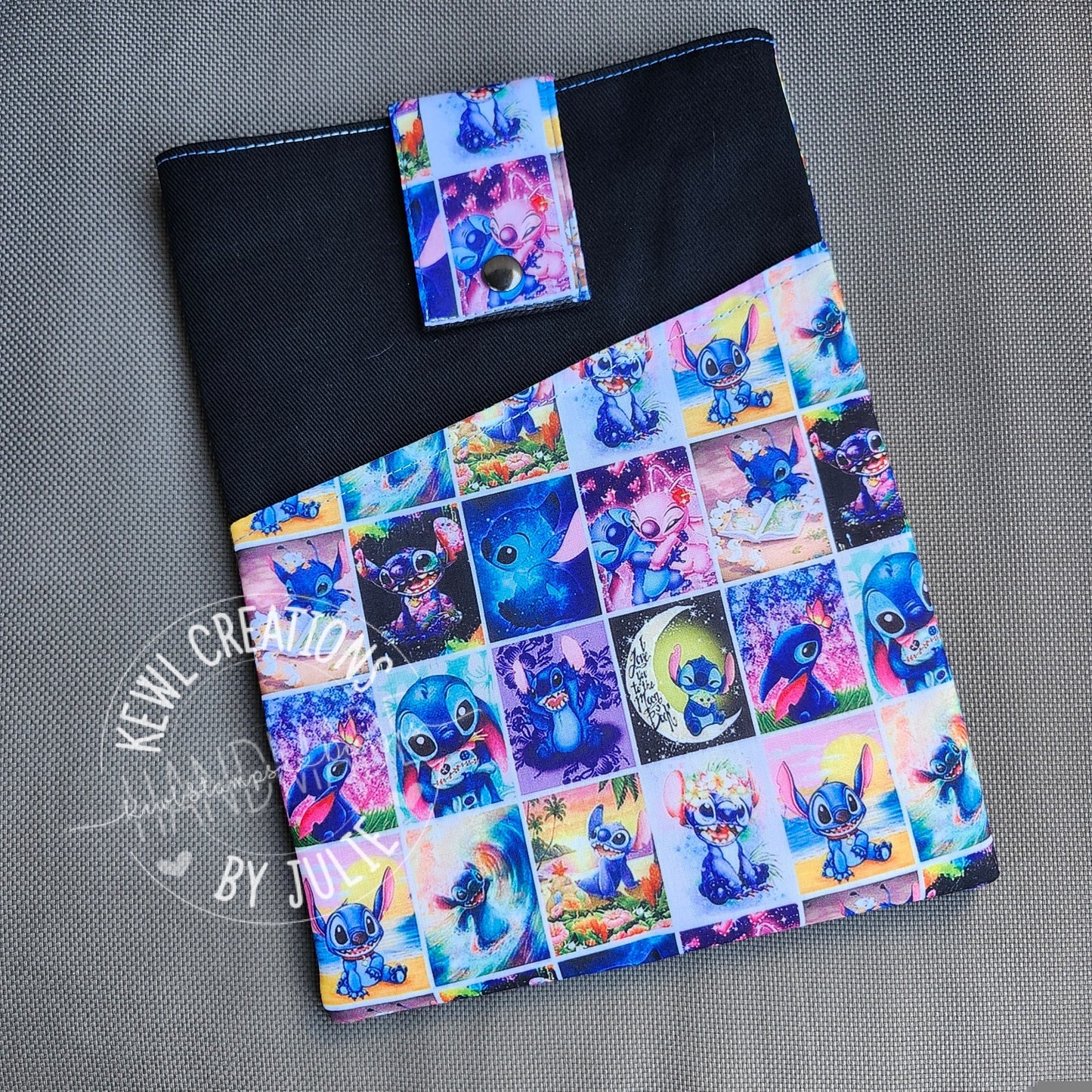 Slip pocket/ Zippered pocket Book pouch / tablet and e reader cover / Book sleeve