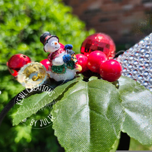 Christmas head decor | Fascinators headbands