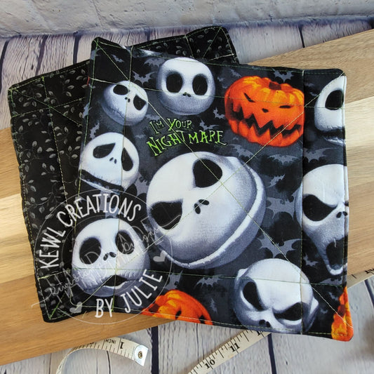 SOLD - Farmhouse Potholders - NBC Pumpkin King