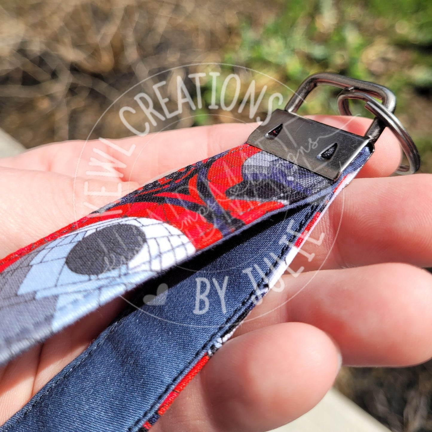 Key Fob, Wrist Lanyard, Starwars licensed Fabric Keychain